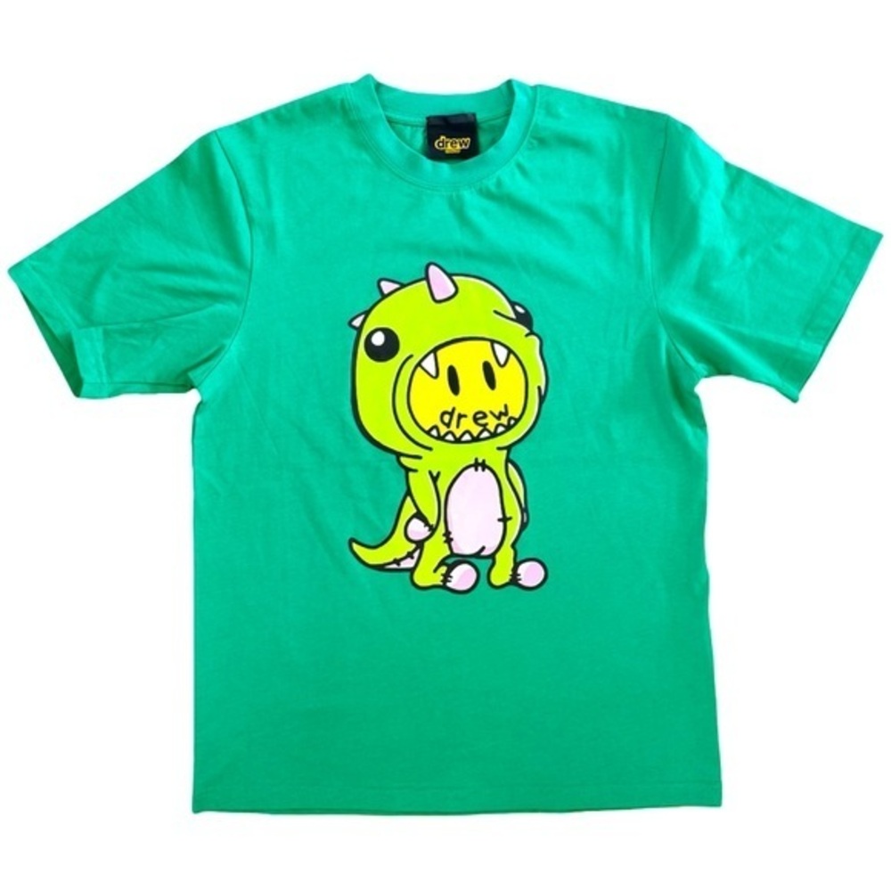 Drew House Dino Drew Hoodie Green Tee